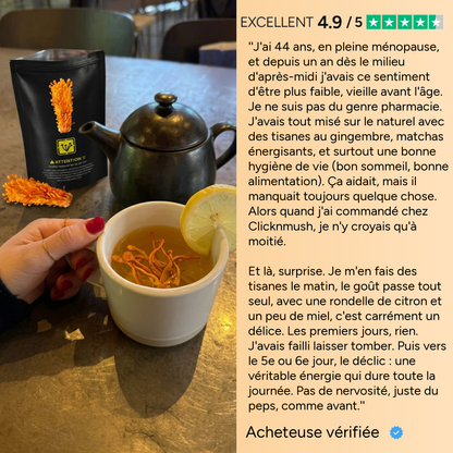 CORDYCEPS MILITARIS SECHE 100%